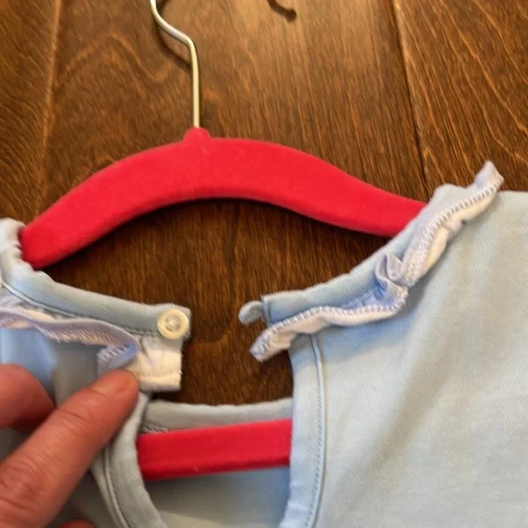 Disney Frozen Princess Sisters Applique Dress, Blue - sizes 5& 8 - price firm - Picture 4 of 4